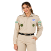 חולצת שכב"ג דקרון יצוגית ארוכה מדגם פרימיום (בד מיוחד ועבה ותפירה מיוחדת)